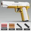 M1911 Soft Bullet Toy Gun Shell Ejecting Foam Bullet Pistol Blasters Outdoor Game for Christmas Birthday Gift for Boys Girls 1