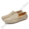 Suede Leather Man Loafers Luxury 2022 Casual Shoes For Men Boat Shoes Handmade Men Slipon Driving Shoes Male 1