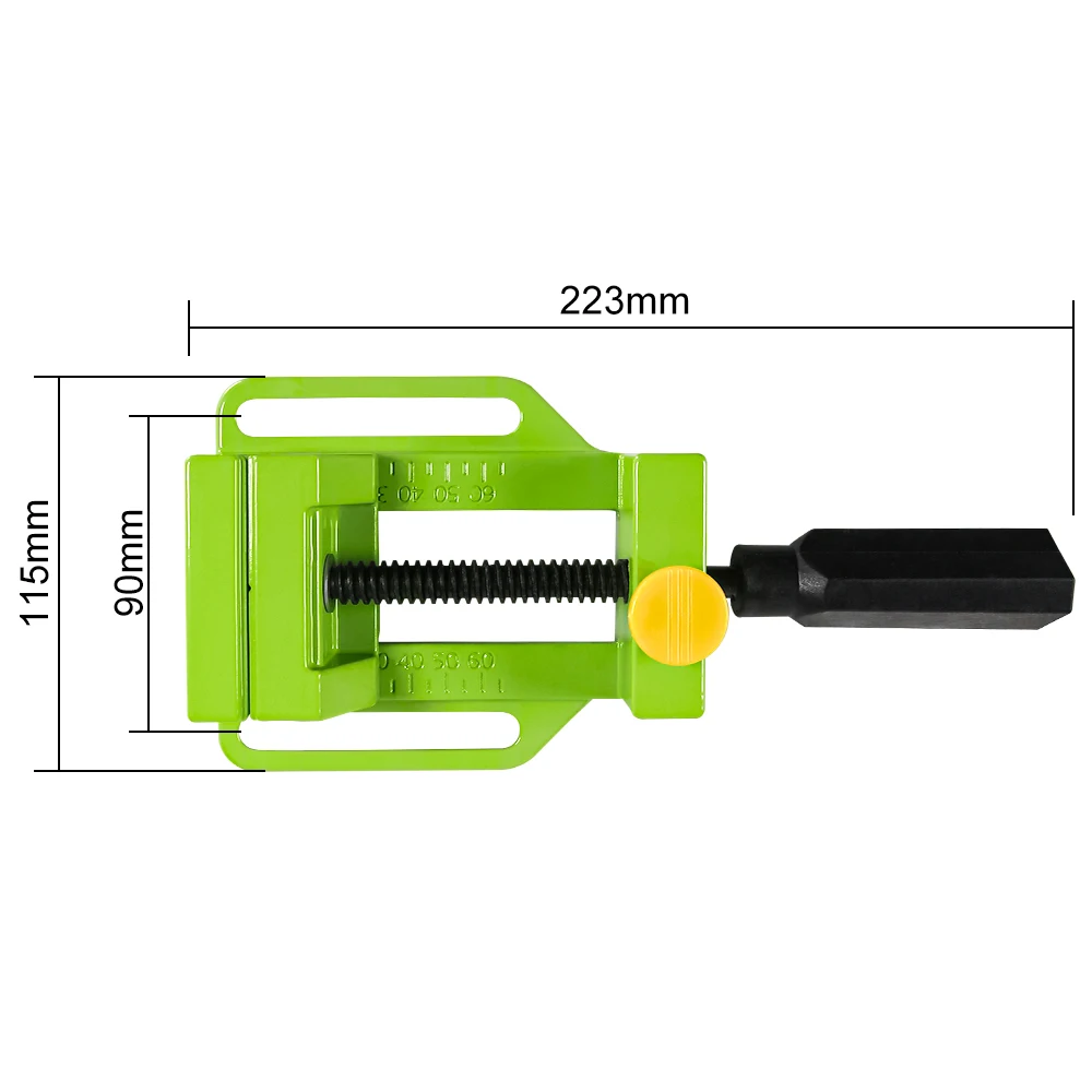 Allsome Aluminum Drill Press Vise Drilling Machine Clamps BG-6257 3