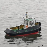 DIY Simulation Rc Boat Model Kit 1:18Tug804 Tug Rescue Boat Small and Moped Tugboat 1
