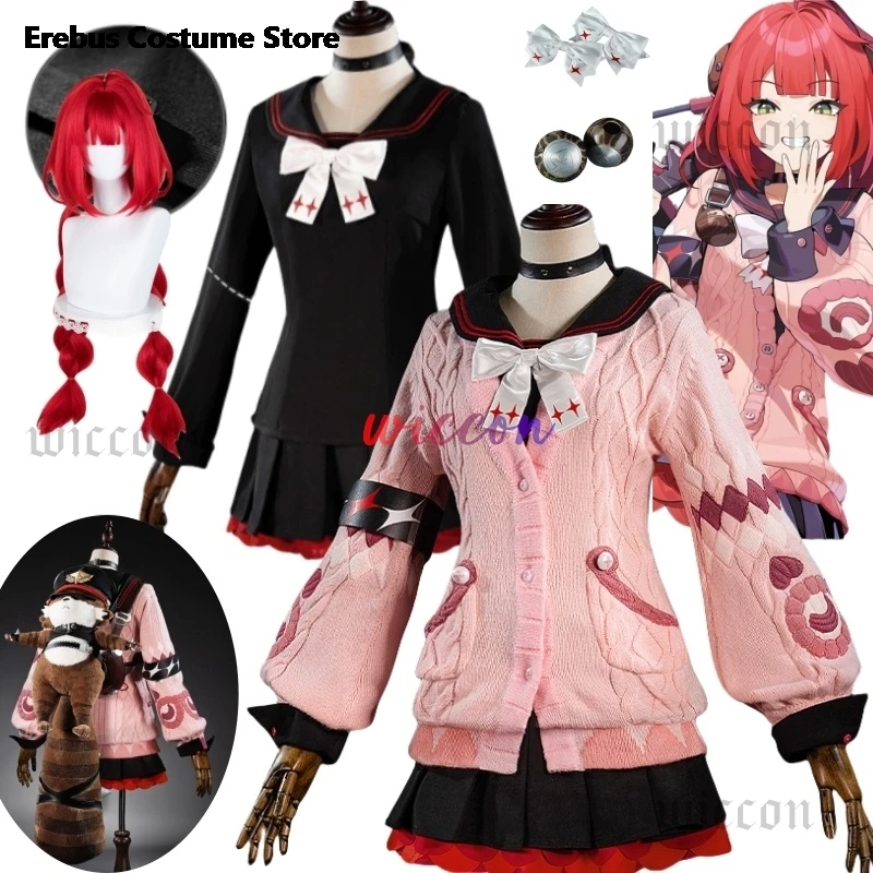 Halloween Game Zenless Zone Zero Yuzuha Cosplay Cardigan
