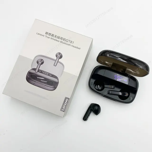 Auricular Bluetooth Audifonos Lenovo Qt81 Caracteristicas
