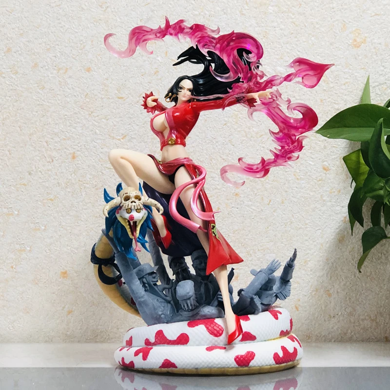 thumbnail image 1 of Figura de acción de One Piece de GK Boa Hancock, modelo de estatua de PVC de Archery Snake Lady, juguetes de colección para niños, regalos, 1 of 5