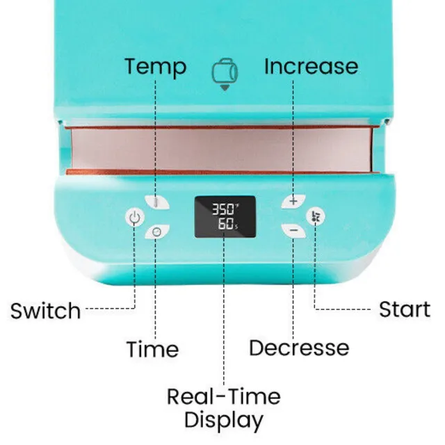 LOKLiK 10-30oz Auto Mug Heat Press Machine DIY Automatic Pressure Sublimation Tumbler Heat Press For Various Tumblers Cups+Gift 2