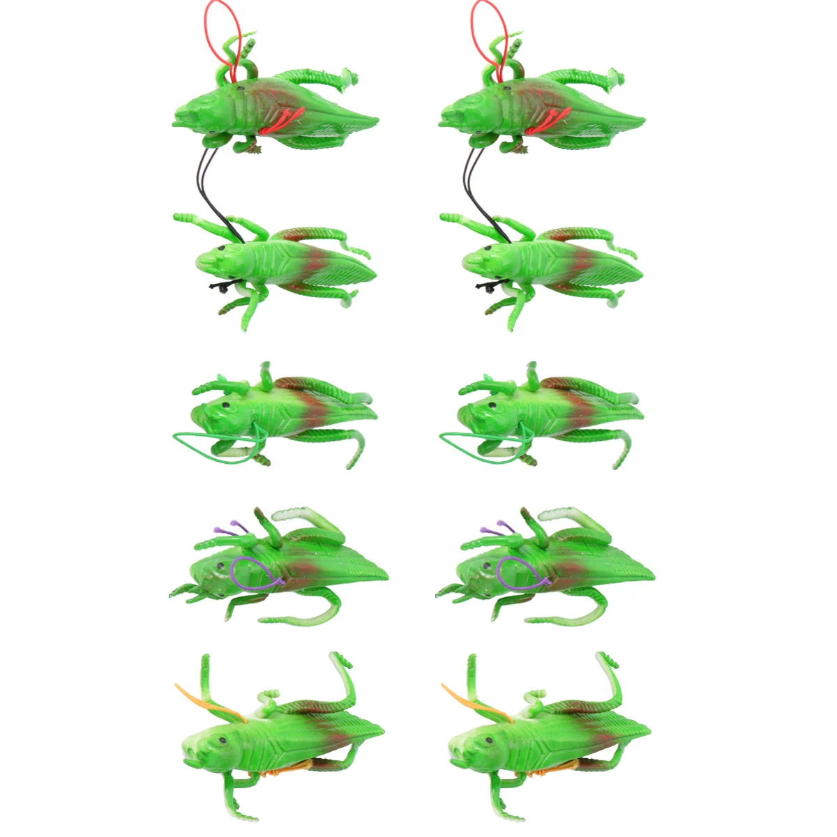 Toys Grasshopper Insect Fake Bugs Plastic Toy Kids Trick Insects