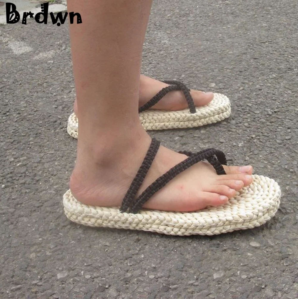 Brdwn Luffy Cosplay shoes straw sandals Slippers