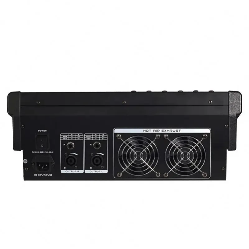 USB BT 48V 팬텀 파워, 16개의 DSP 효과를 갖춘 6채널 파워 믹서, DJ 라이브 스테이지 스튜디오용 신제품