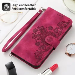 Luxury Leather Flip Wallet Phone Case with Card Holder Compartments - XiaoMi 12T(12TPro) (Red)