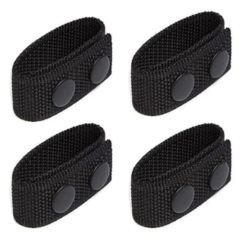 4Pcs Multi Functional Tactical Belt Double Nylon Buckle Portable Belts Accessory Equipment Outdoor Sports Accessory Fixed Buckle