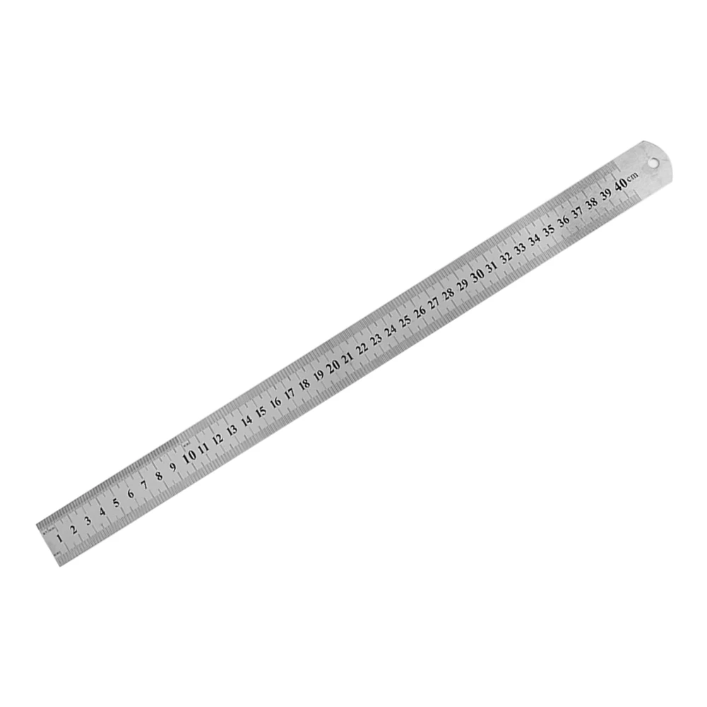 High Precision Stainless Steel Straight Edge Ruler for School, Office, Home, and Craft