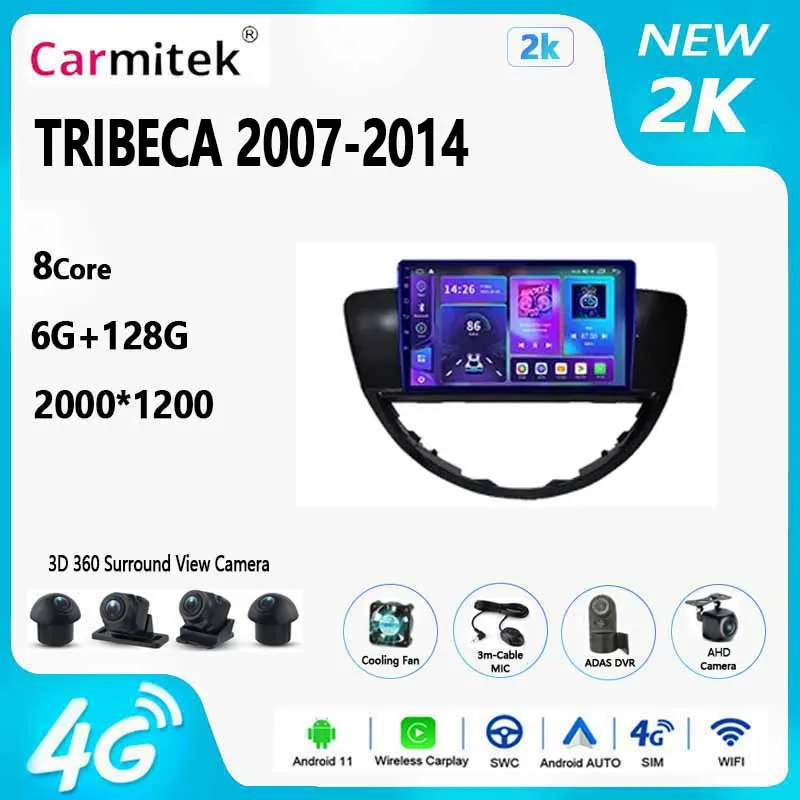 

Android Car Radio Qualcomm Snapdragon For Subaru Tribeca 2008-2011 2012 2013 2014 Radio Stereo Multimedia Player GPS Navigation