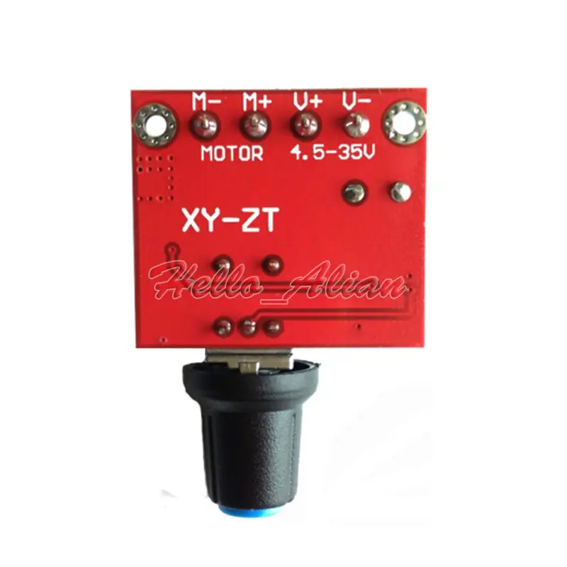 DC 5V 6V 9V 12V 24V 5A PWM DC Motor Speed Controller Regulator Switch LED Dimmer