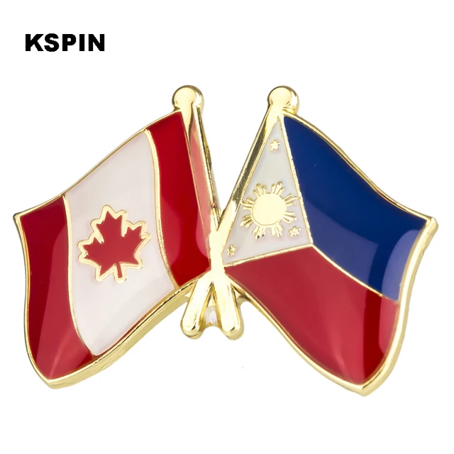 Philippines Flag Badge Brooch Natinal Lapel Pins Flag Lapel Pins Country Flag Badge 3