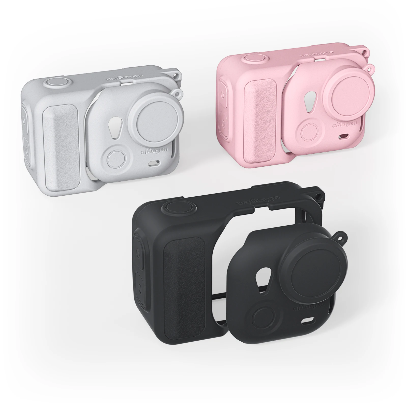 Insta360 GO 울트라 액세서리용 케이스 + 렌즈 캡 유연한 실리콘 보호 커버 케이스 GO 울트라 렌즈 보호 쉘