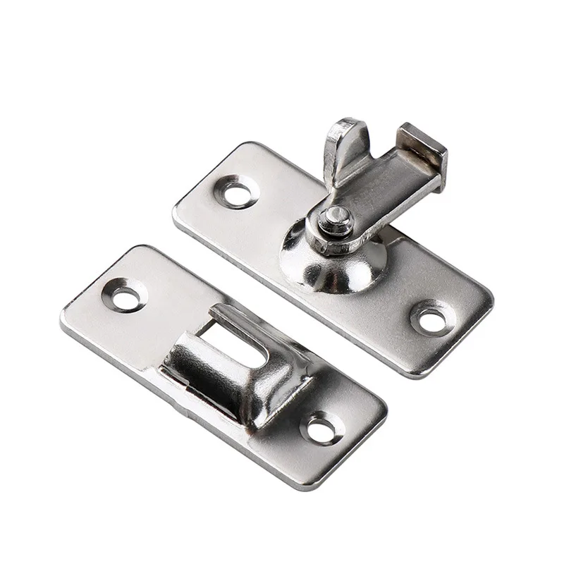 Durable 304 Stainless Steel Door Lock Latch-High-Security Home Protection-Rust-Resistant, Easy Install for Long-Lasting