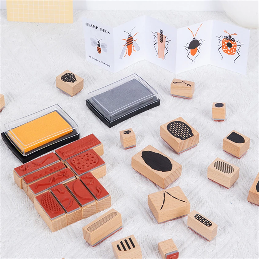 

Montessori Insect Wooden Puzzles Educational Toys Biological Science Teaching Aids Structure Learning Toys For Children C64Y