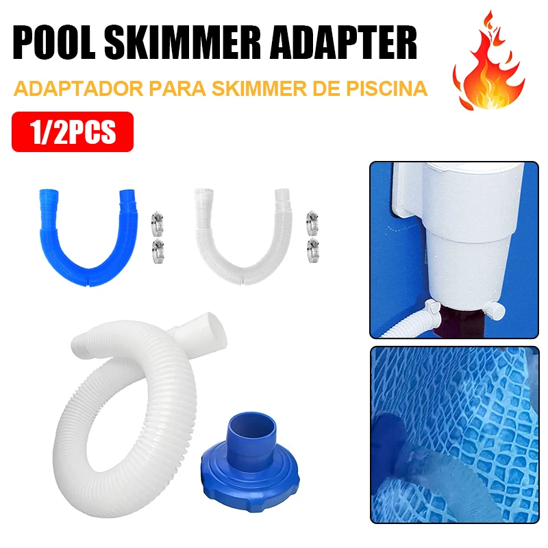 Pool Adapter For Intex Deluxe Surface Skimmer Wall Mount Adaptor Pool