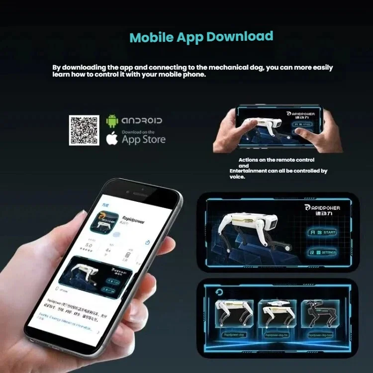 robot dog stunt toy image