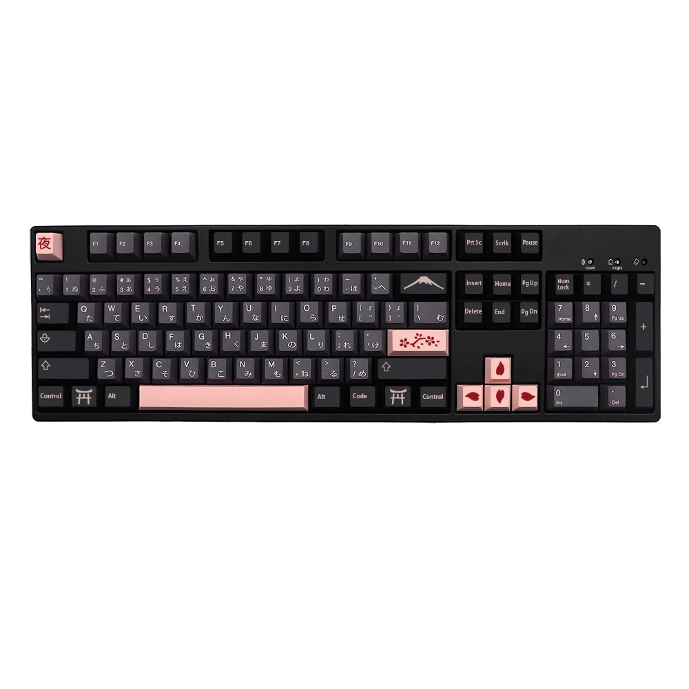 75 84 87 96 980 104 108 teclado mecânico gmk keycap