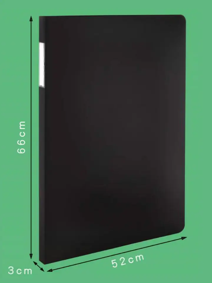 A2 Heavy Duty Binder With Plastic Sleeves 17 X 24 Inch Portfolio Folder With 30 Clear Sheet