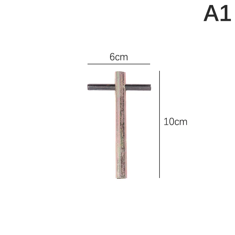 Elevator Triangle Key 100/200/300mm Wrench Triangular Screwdriver Extended Type Professional Train Triangle Key Elevator Door