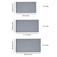 แผ่นอ่างล้างจานซิลิโคนนอร์ดิกป้องกันน้ํามันและป้องกันการรั่ว, ที่เก็บแผ่นตู้, แผ่นระบายน้ํากันน้ํา, แผ่นฉนวนกันความร้อน 5