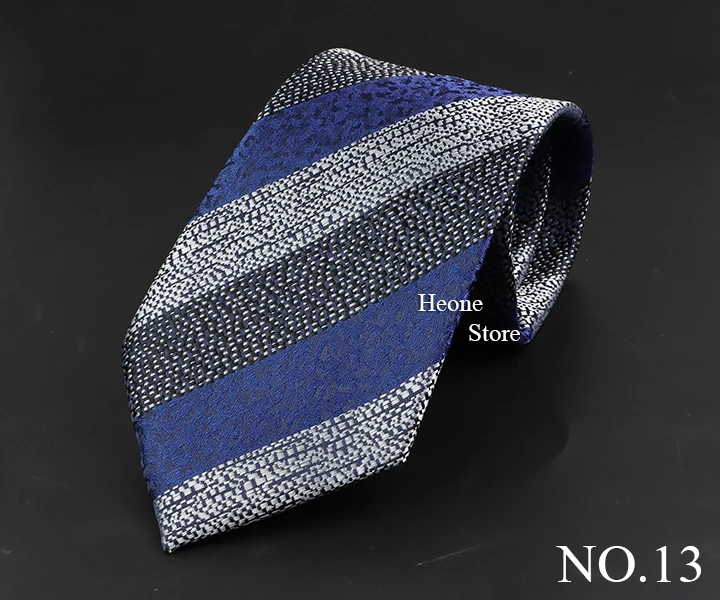 Neue Herren klassische Krawatte gestreifte Blumen grün blau All-Match Jacquard Krawatte für Business Hochzeit Abschluss ball täglich tragen Accessoires – Detail 14