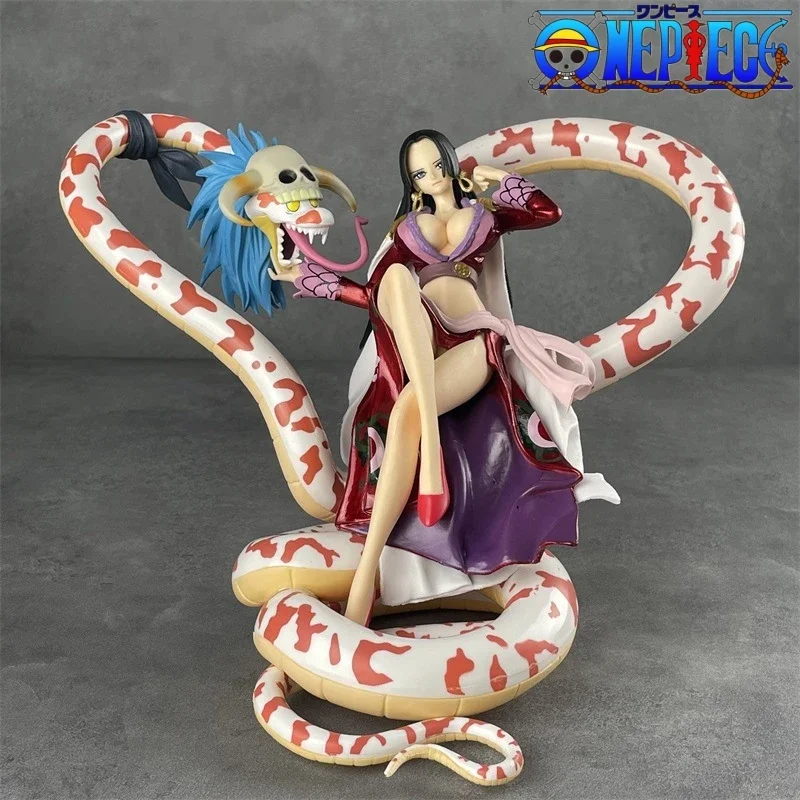 

Фигурка Аниме Боа хэнкоу Медуза, 20 см, Новая фигурка героя аниме, фигурка героя аниме Gk из ПВХ, Женская императорская статуя, модель, подарки, игрушки, 2024