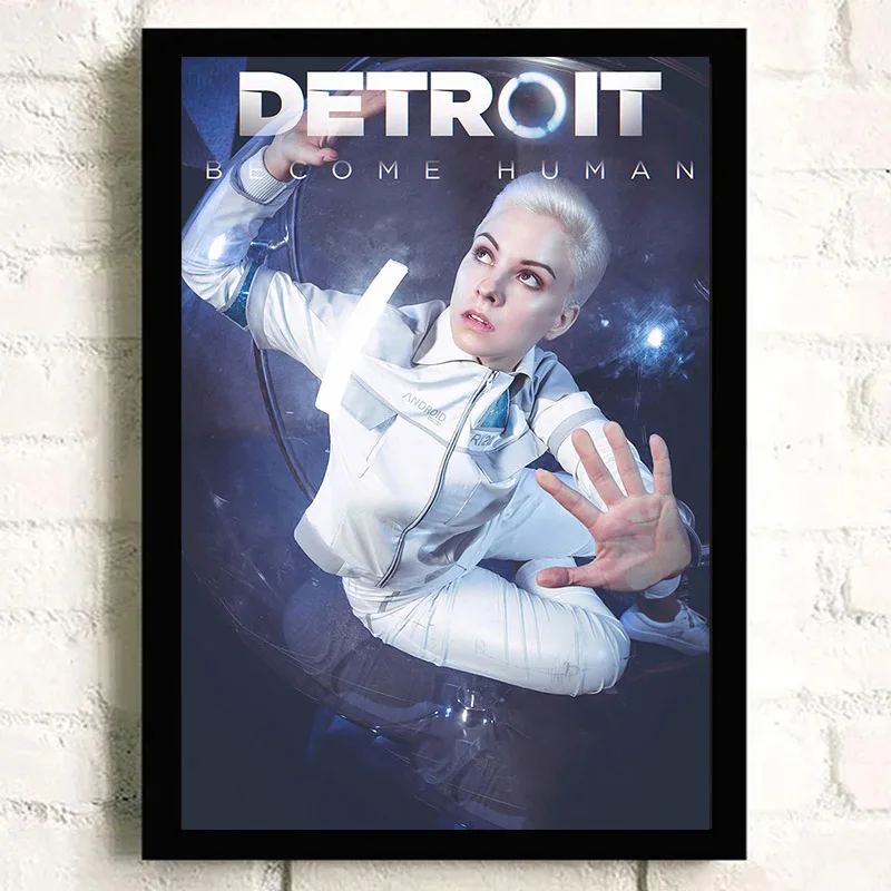 Detroit: Become Human メタルポスター コナー Detroit: Become Human メタルポスター コナー
