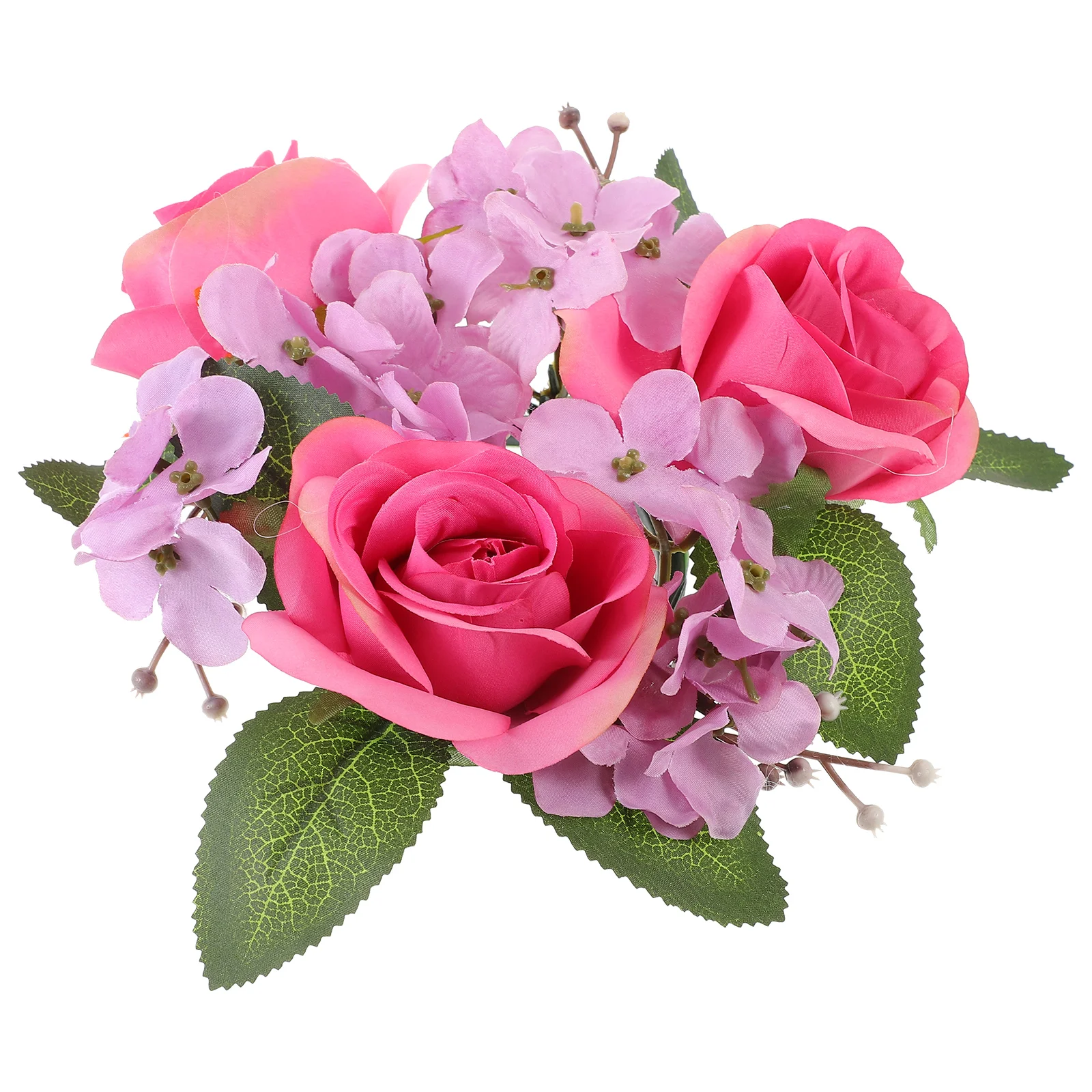

Floral Wreath Ring Artificial Wreath Wedding Party Decoration