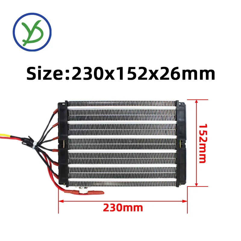 High Quality 3000W ACDC 220V PTC electric air heater 230*152mm Surface-Insulated
