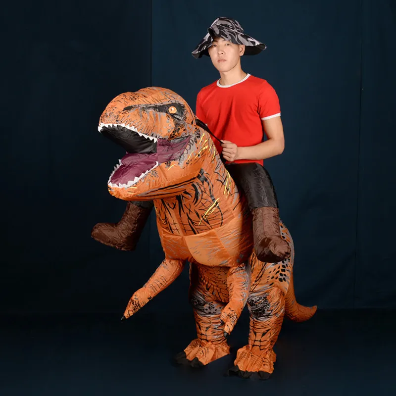 0€01 sur T-Rex costume gonflable dinosaure - Gadget - Achat & prix