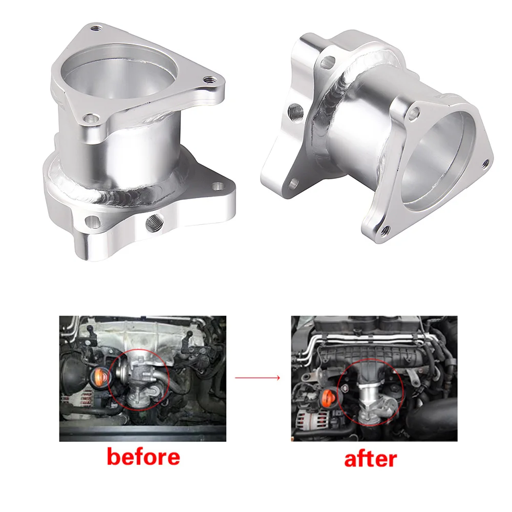 Aluminum Egr Remove Kits For Vw Golf Mk5 2.0tdi Kits For Skoda 2.0tdi