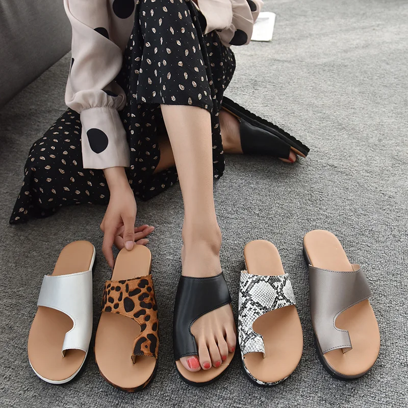 Luxury Brand Summer Sandals Slippers Women's 2023 Fashion Designer Flat Sandals Soft Sole Shoes Women's Breathable Beach Sandals