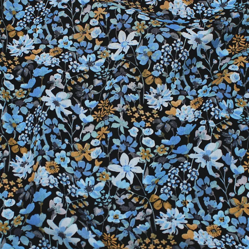 Cotton Fabric Small Floral Print Dressmaking 140x50cm cotton fabric