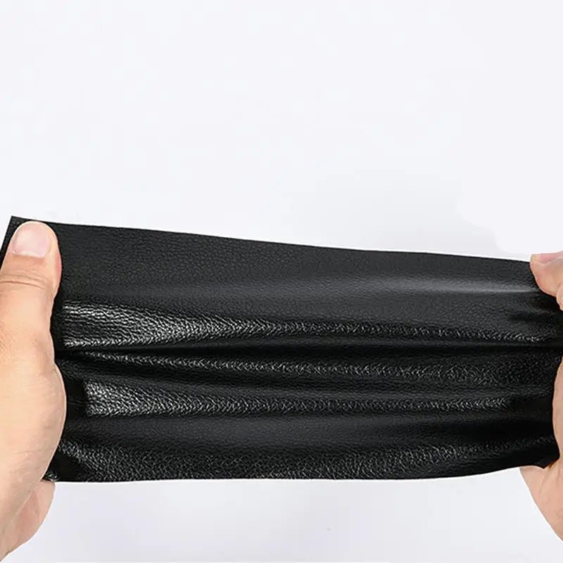 Premium Self-Adhesive PU Leather Repair Patch, Litchi Texture, 25x60 cm, Superstrong Adhesive, Sutureless Design