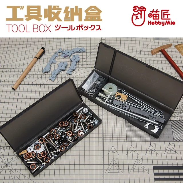 HOBBY MIO Universal Model Tools Storage Box Portable Organizer Storage Case  for Military Model Parts Accessories Collect Tools - AliExpress
