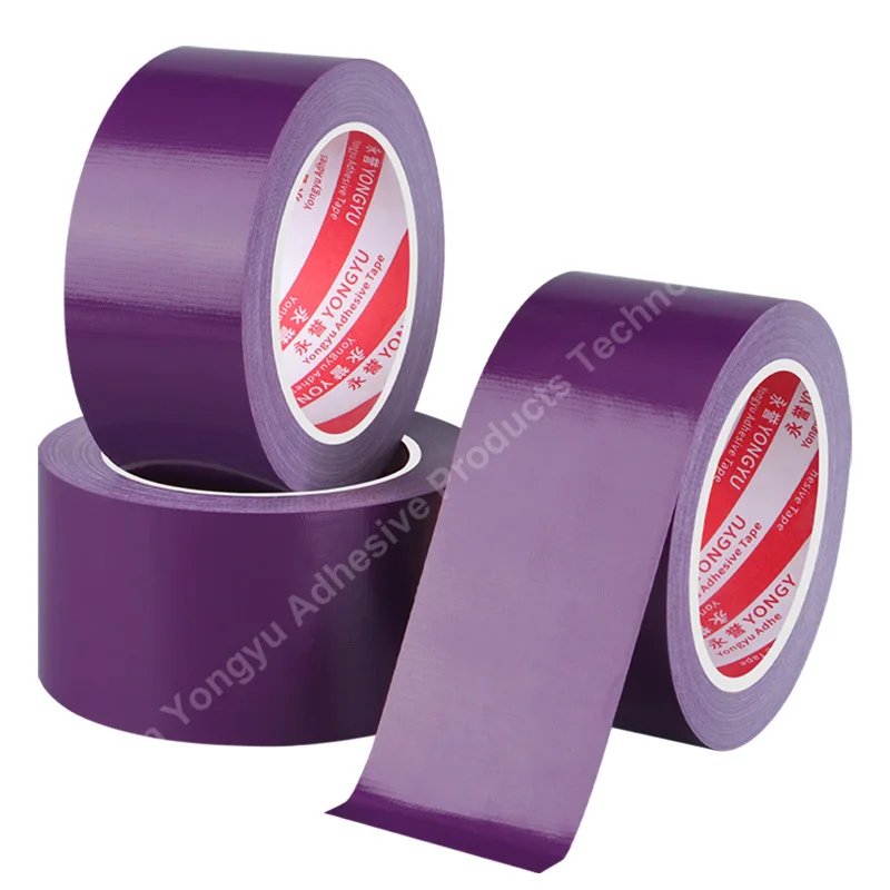Industrial grade purple pipeline tape waterproof pipeline fabric photographer's tape repair DIY handicrafts