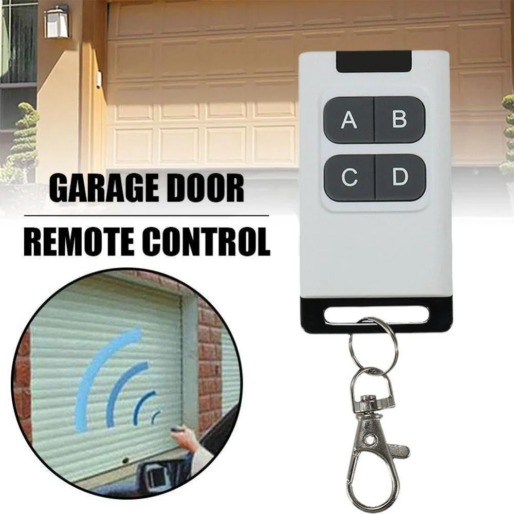 

Multi Frequency Remote Control Portable 433MHZ Wireless Remote Control Switch 4CH Copy Duplicator Garage Door Key Garage
