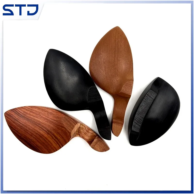 Ebony/jujube wood/Red rosewood Viola Chin Rest 1pcs Chinrest+Silver/gold Screw viola Parts fittings
