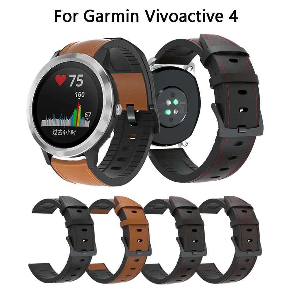 Garmin vivoactive 4 leather band Clearance