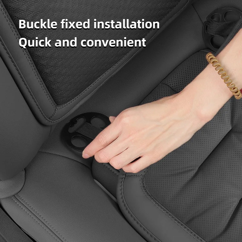 Breathable Car Seat Cover Thickened Soft Anti Slip Auto Chair Cushion Pad for Skoda VRS Emblem Mk3 Octavia Kamiq Kodiaq Karoq RS