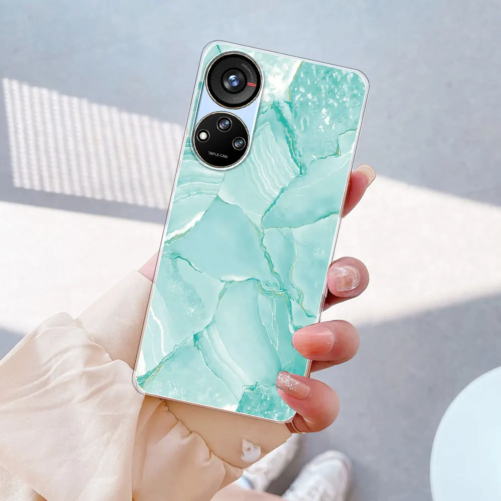 Clear Soft Silicone Shockproof Phone Case - Protective Coque Cover