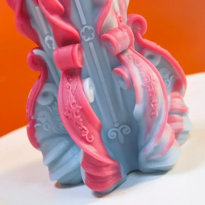 New Creative Carved Silicone Candle Mold For DIY Aromatherapy Candle Plaster Ornaments Soap Epoxy Resin Mould Handicrafts Making