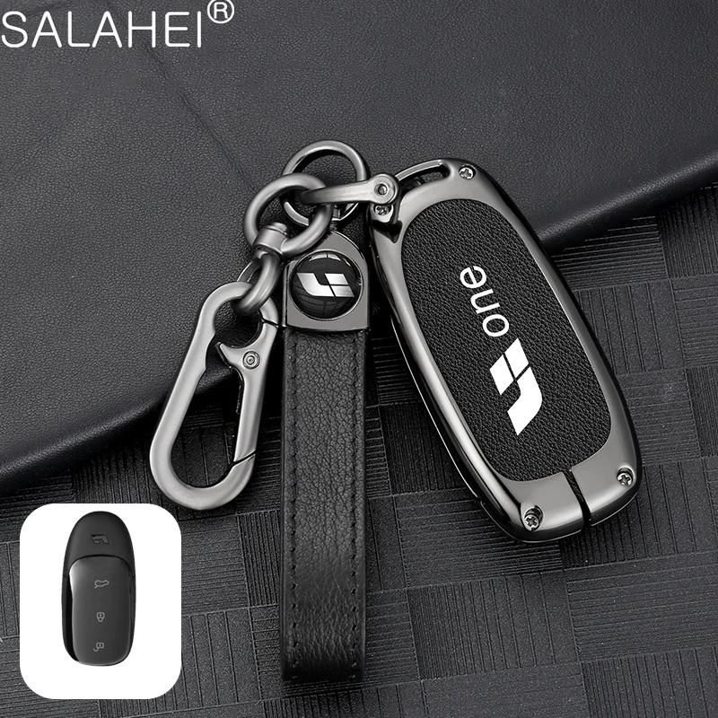 

Zinc Alloy Car Key Case for Lixiang LEADING IDEAL ONE Li Auto Smart Remote Cover Holder Keychain Protection Shell Accessories