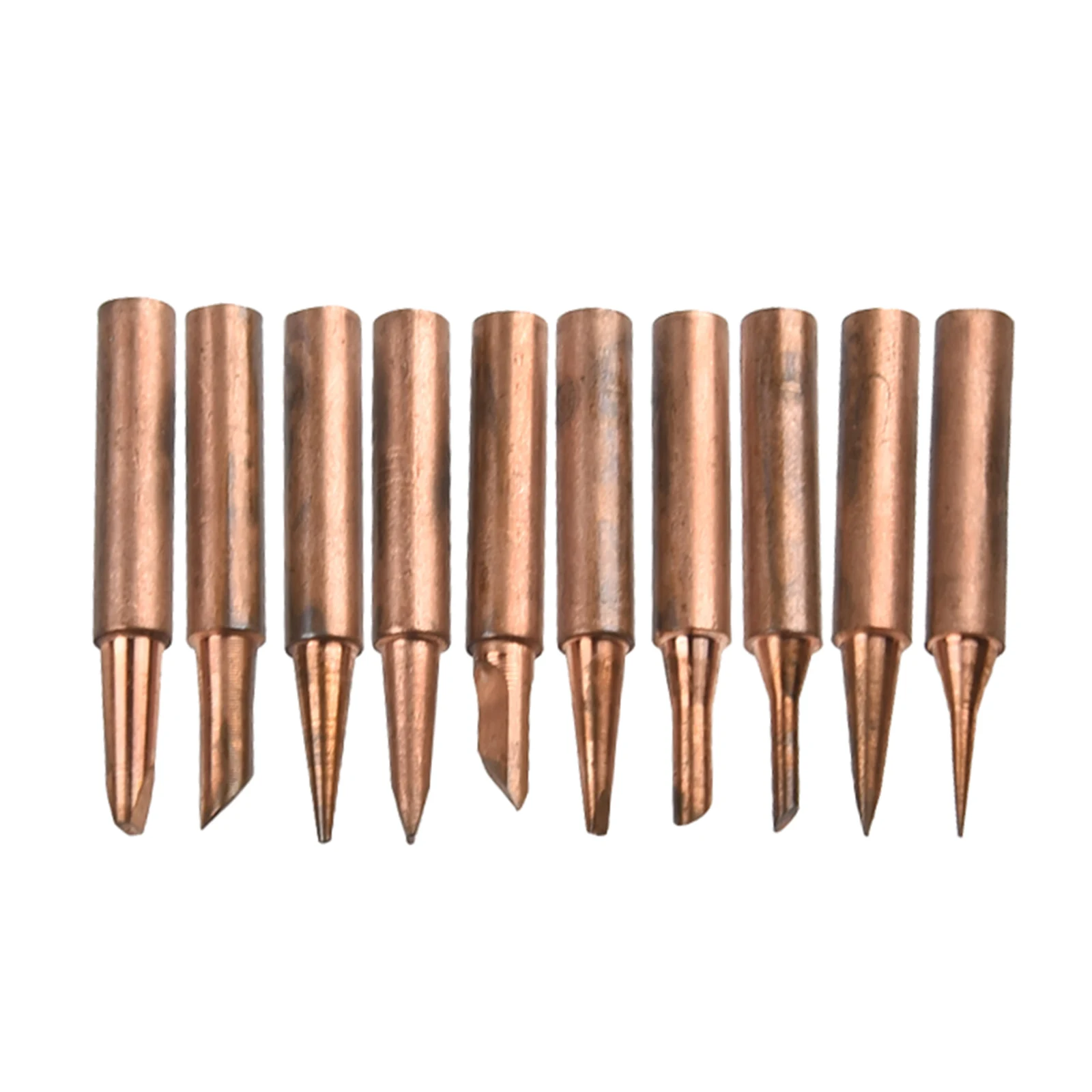 

Accessories Soldering Tip Useful Diamagnetic Head Iron Lead-free Series Solder Tool 10pc/Set 900M-T Copper Electric