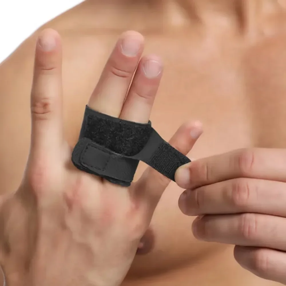 Finger Splint Adjustable Support Brace Sleeve Protector Basketball Volleyball Finger Joint Protector Sports Guard finger guard,thumb splint