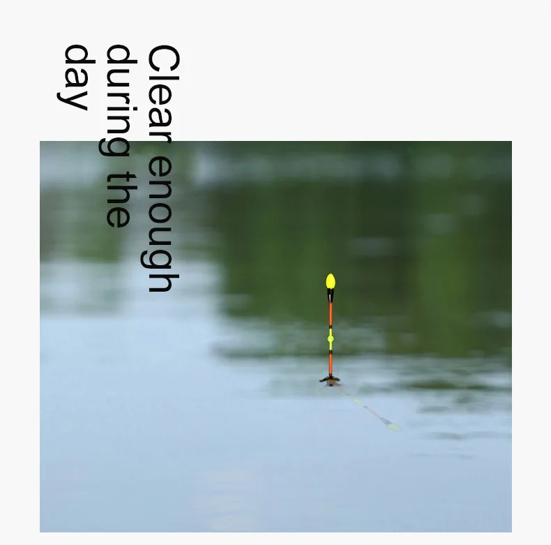 Description Picture 5 of itemNano Smart Led Fishing Float Highly Sensitive Fish Bite Remind Buoy Gravity Sensor Glowing Electric Night Fishing Float