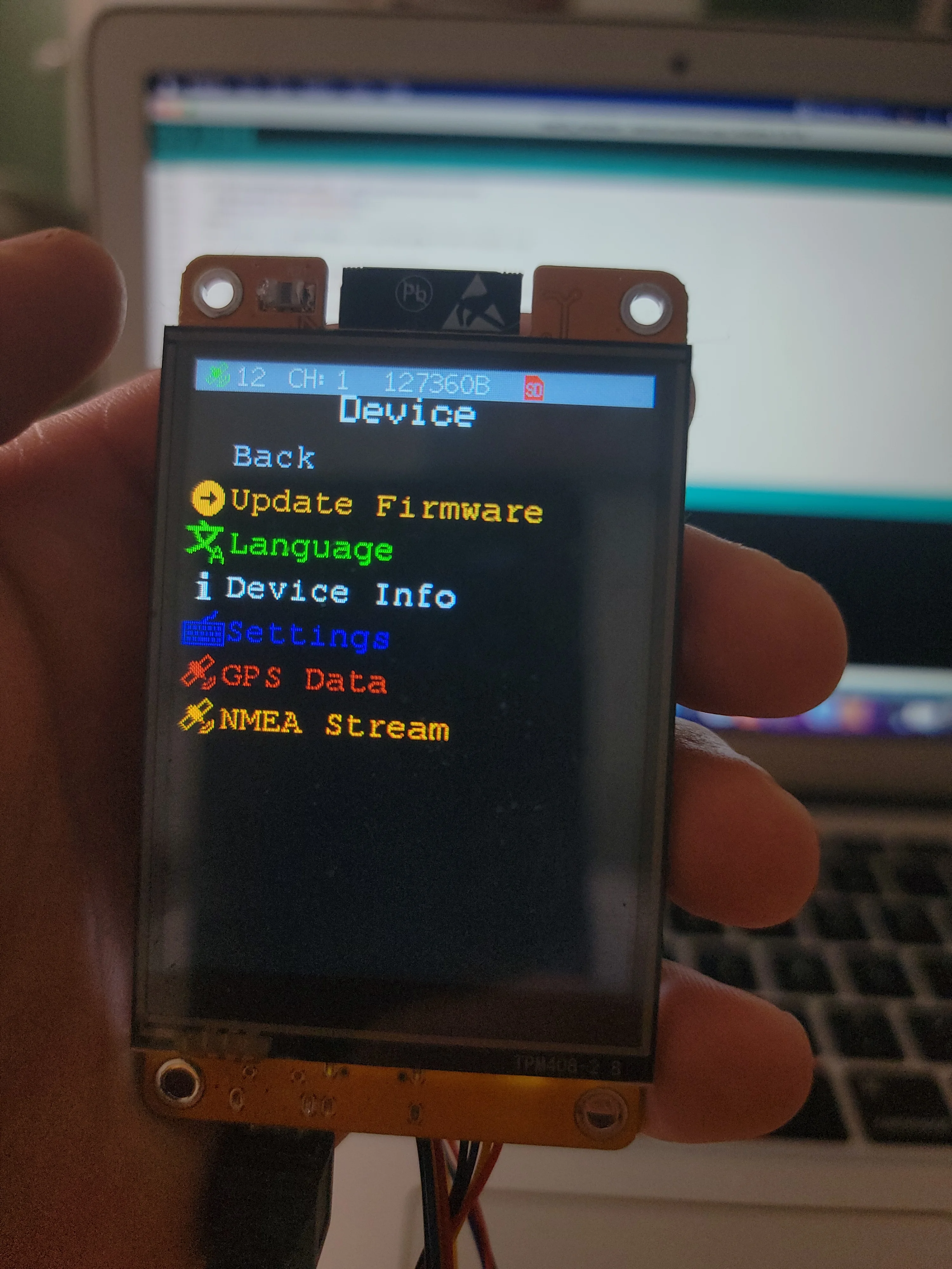 �Ƶ��̳� ���� ���� ESP32-2432S028R 2.8��ġ ������ ����� ���÷��� NMMiner/Bruce/Mar-X-Auder ���¼ҽ� GPS NFC ����