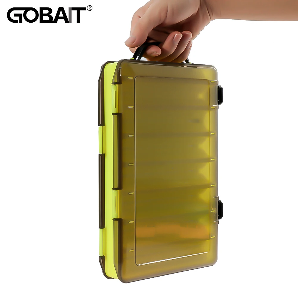Extra Large Fishing Tackle Boxes Double Layer Bait Container Portable